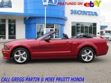 2008 Dark Candy Apple Red Ford Mustang GT/CS California Special Convertible #31038097