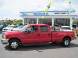 2000 Red Ford F350 Super Duty Lariat Crew Cab Dually #31038401
