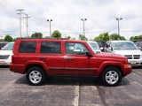 2006 Inferno Red Pearl Jeep Commander 4x4 #31038114