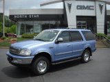 Light Denim Blue Metallic Ford Expedition in 1997
