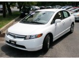 2007 Taffeta White Honda Civic LX Sedan #31073463