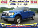 2010 Blue Flame Metallic Ford F150 XLT SuperCab 4x4 #31079692