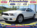 2010 Performance White Ford Mustang V6 Coupe #31079694