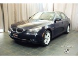 2009 Monaco Blue Metallic BMW 5 Series 528xi Sedan #31079444