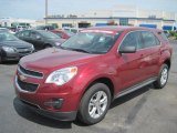 2010 Cardinal Red Metallic Chevrolet Equinox LS #31080244