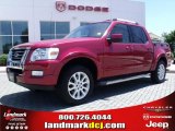 2007 Red Fire Ford Explorer Sport Trac Limited #31079962