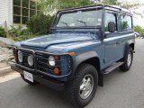 1997 Aries Blue Land Rover Defender 90 Hard Top #31080309