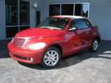 2006 Inferno Red Crystal Pearl Chrysler PT Cruiser Touring Convertible #31079499