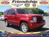 2010 Inferno Red Crystal Pearl Jeep Liberty Sport 4x4 #31079542
