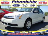 2010 White Suede Ford Focus S Sedan #31079554