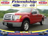 2010 Red Candy Metallic Ford F150 XLT SuperCab 4x4 #31079568