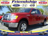 2010 Red Candy Metallic Ford F150 XLT SuperCab 4x4 #31079571