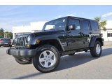2010 Natural Green Pearl Jeep Wrangler Unlimited Sport 4x4 #31080047