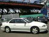 Bright White Pontiac Grand Am in 1995