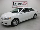 2011 Super White Toyota Camry LE #31144790