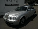 Liquid Silver Metallic Jaguar S-Type in 2007