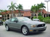 2010 Sterling Grey Metallic Ford Mustang V6 Coupe #31145025