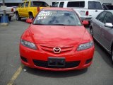 2008 Volcanic Red Mazda MAZDA6 i Sport Sedan #31145141