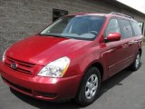 2009 Claret Red Kia Sedona LX #31145614