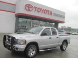 2005 Bright Silver Metallic Dodge Ram 1500 SLT Quad Cab 4x4 #31204198