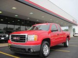 2007 Fire Red GMC Sierra 1500 SLE Extended Cab 4x4 #31204467