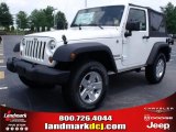 2010 Stone White Jeep Wrangler Sport 4x4 #31204234