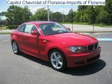 2011 Crimson Red BMW 1 Series 128i Coupe #31204693