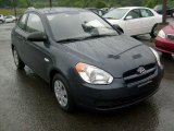 2008 Charcoal Gray Hyundai Accent GS Coupe #31204732