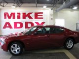 2008 Inferno Red Crystal Pearl Dodge Charger SE #31204330