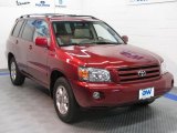 2007 Salsa Red Pearl Toyota Highlander V6 #31257065