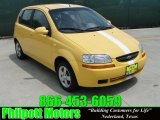 2005 Summer Yellow Chevrolet Aveo LS Hatchback #31256771