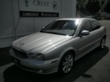 Platinum Silver Metallic Jaguar X-Type in 2003