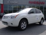 2010 Phantom White Nissan Rogue S 360 Value Package #31256812