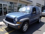 2005 Atlantic Blue Pearlcoat Jeep Liberty Sport 4x4 #31257166