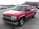 1999 Victory Red Chevrolet Silverado 1500 LS Regular Cab #31257187