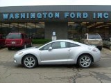 2007 Liquid Silver Metallic Mitsubishi Eclipse SE Coupe #31256910