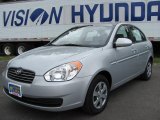 2009 Platinum Silver Hyundai Accent GLS 4 Door #31257274