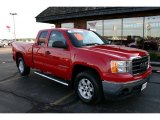 2007 Fire Red GMC Sierra 1500 SLE Extended Cab 4x4 #31256742