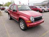 2007 Inferno Red Crystal Pearl Jeep Liberty Limited 4x4 #31257282