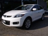 2007 Crystal White Pearl Mica Mazda CX-7 Grand Touring AWD #31332269