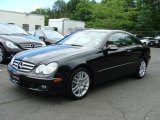 2008 Obsidian Black Metallic Mercedes-Benz CLK 350 Coupe #31331650