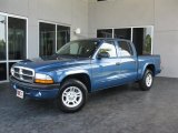 2004 Atlantic Blue Pearl Dodge Dakota SXT Quad Cab #31331667