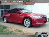 2008 Basque Red Pearl Honda Accord EX-L V6 Coupe #31332178