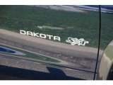 2002 Dodge Dakota SXT Regular Cab Marks and Logos