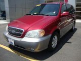 2004 Ruby Red Kia Sedona EX #31331719