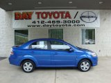 2009 Bright Blue Chevrolet Aveo LT Sedan #31391846