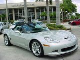 Blade Silver Metallic Chevrolet Corvette in 2010