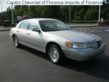 1998 Silver Frost Metallic Lincoln Town Car Executive #31420054