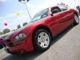 2007 Inferno Red Crystal Pearl Dodge Charger  #31426610