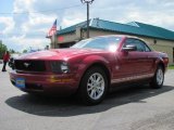 2009 Torch Red Ford Mustang V6 Convertible #31426615